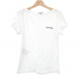 ミュウミュウ MIU MIU PETIT BATEAU ストレッチジャージー スリムTシャツ MJN563 SOOO 16J8 トップス
