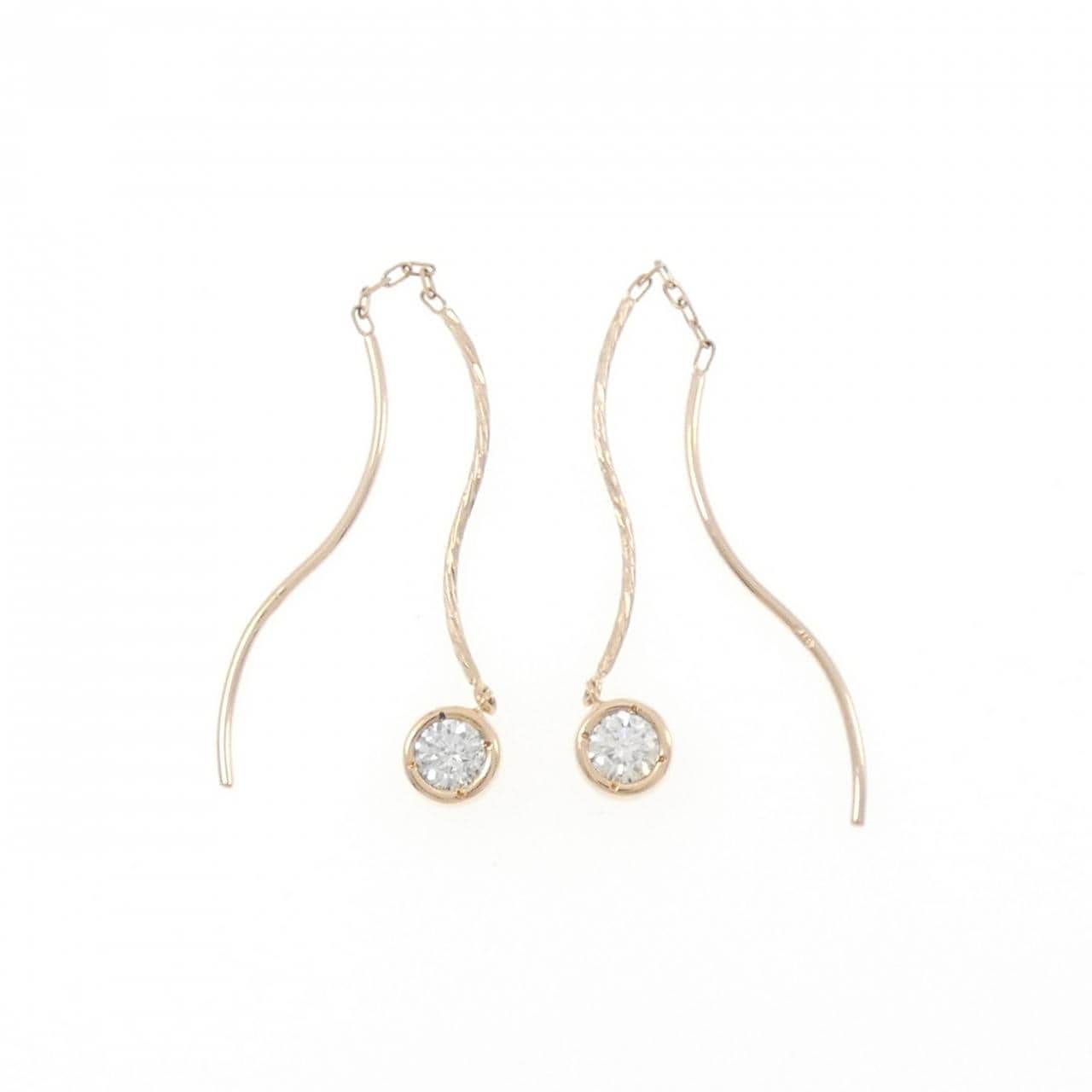 フォーエバー　マーク ダイヤモンド ピアス 0.30CT