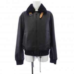 ルイヴィトン LOUIS VUITTON LVSEレザーアンビエイター HJL45WYBJ レザージャケット