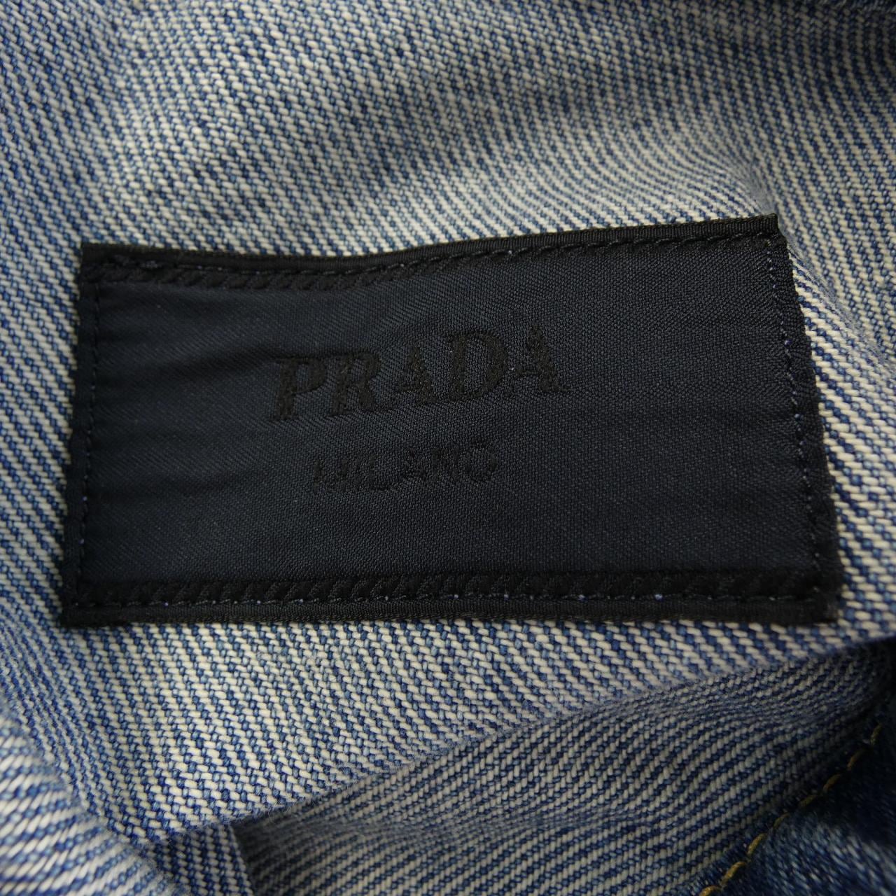 プラダ PRADA トライアングルロゴ GEB294 SOOO 19M7 デニムジャケット