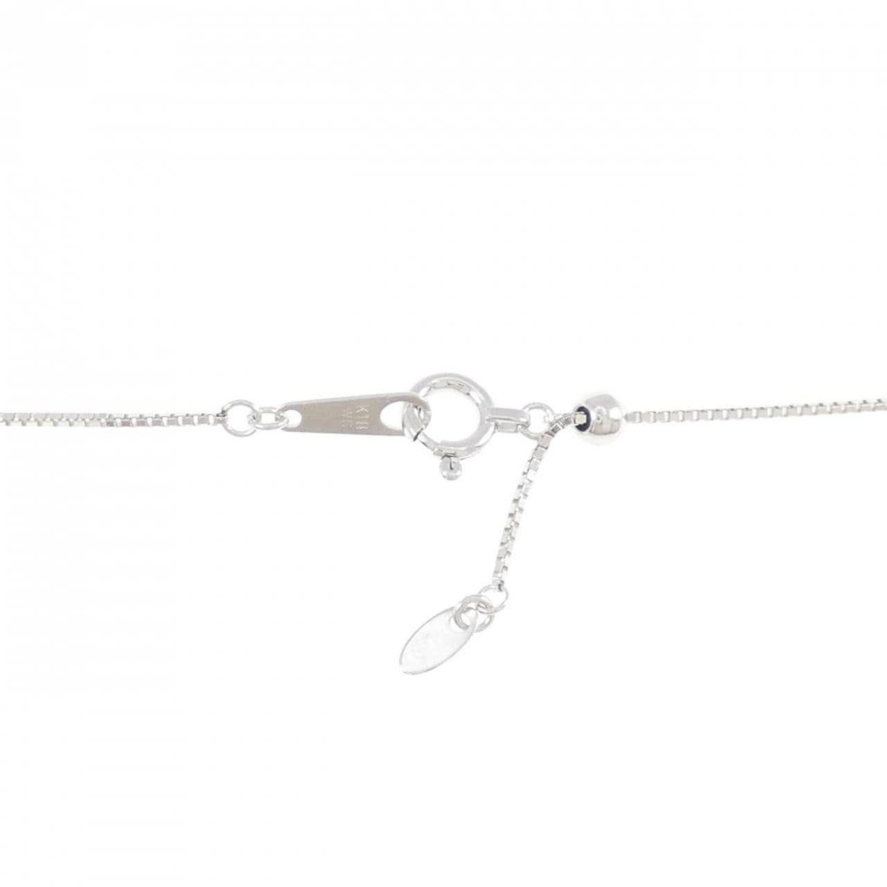 K18WG ネックレス