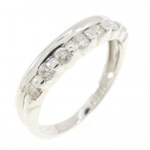 K14WG ダイヤモンド リング 0.10CT