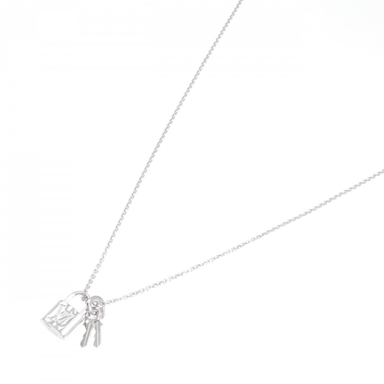 LOUIS VUITTON Pandantif Lockit 项链