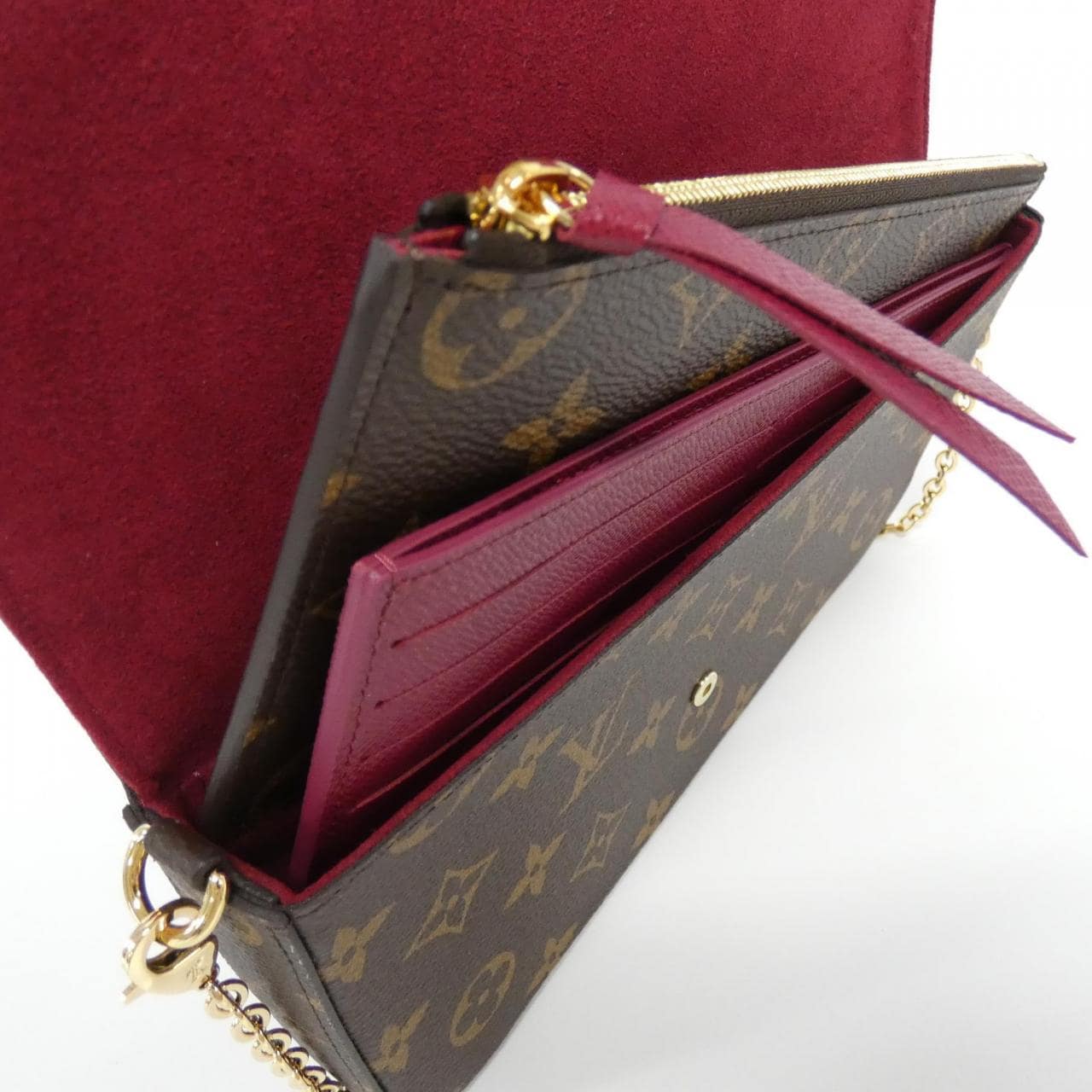 LOUIS VUITTON Monogram Pochette Félicie M81896 单肩包