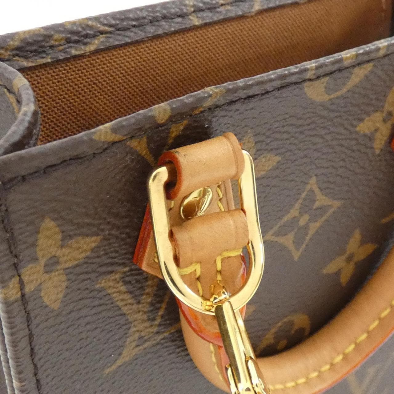 LOUIS VUITTON Monogram Petite Sac Plat M69442 Bag