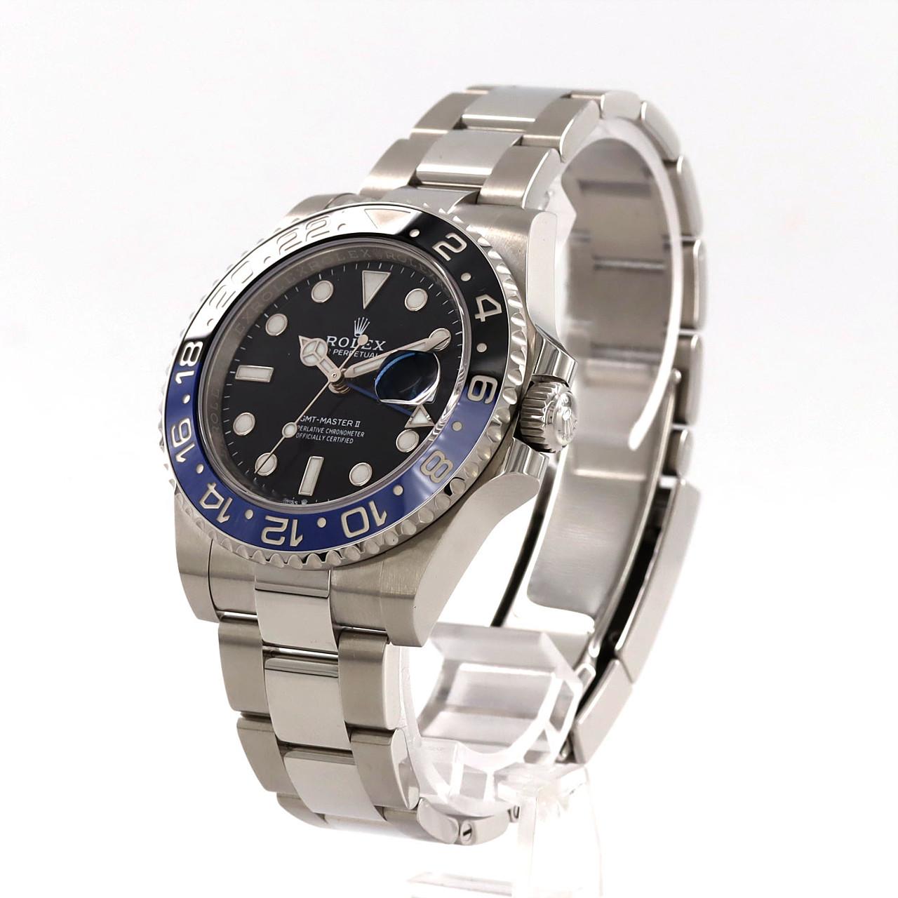 ロレックス GMTマスターⅡ 126710BLNR･3 SS 自動巻 ランダム番
