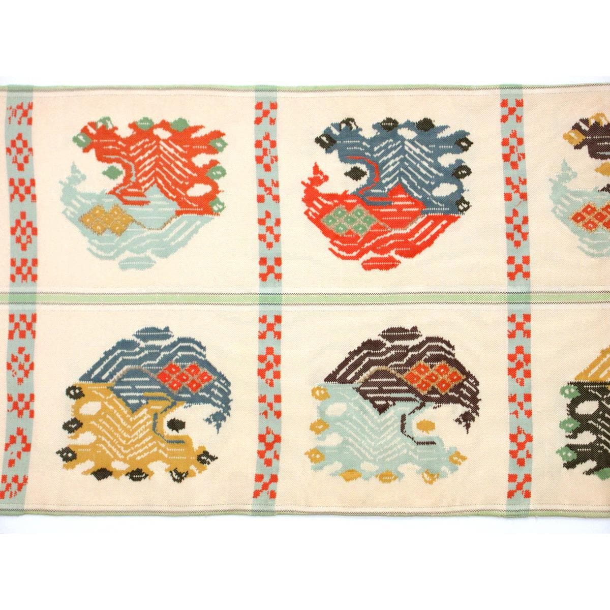 【未使用品】袋帯　【龍村平蔵】甲比丹孔雀　本袋