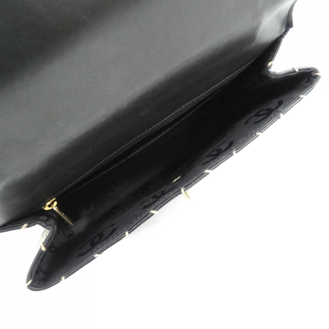 【ヴィンテージ】シャネル ワイルドステッチ ライン バッグ