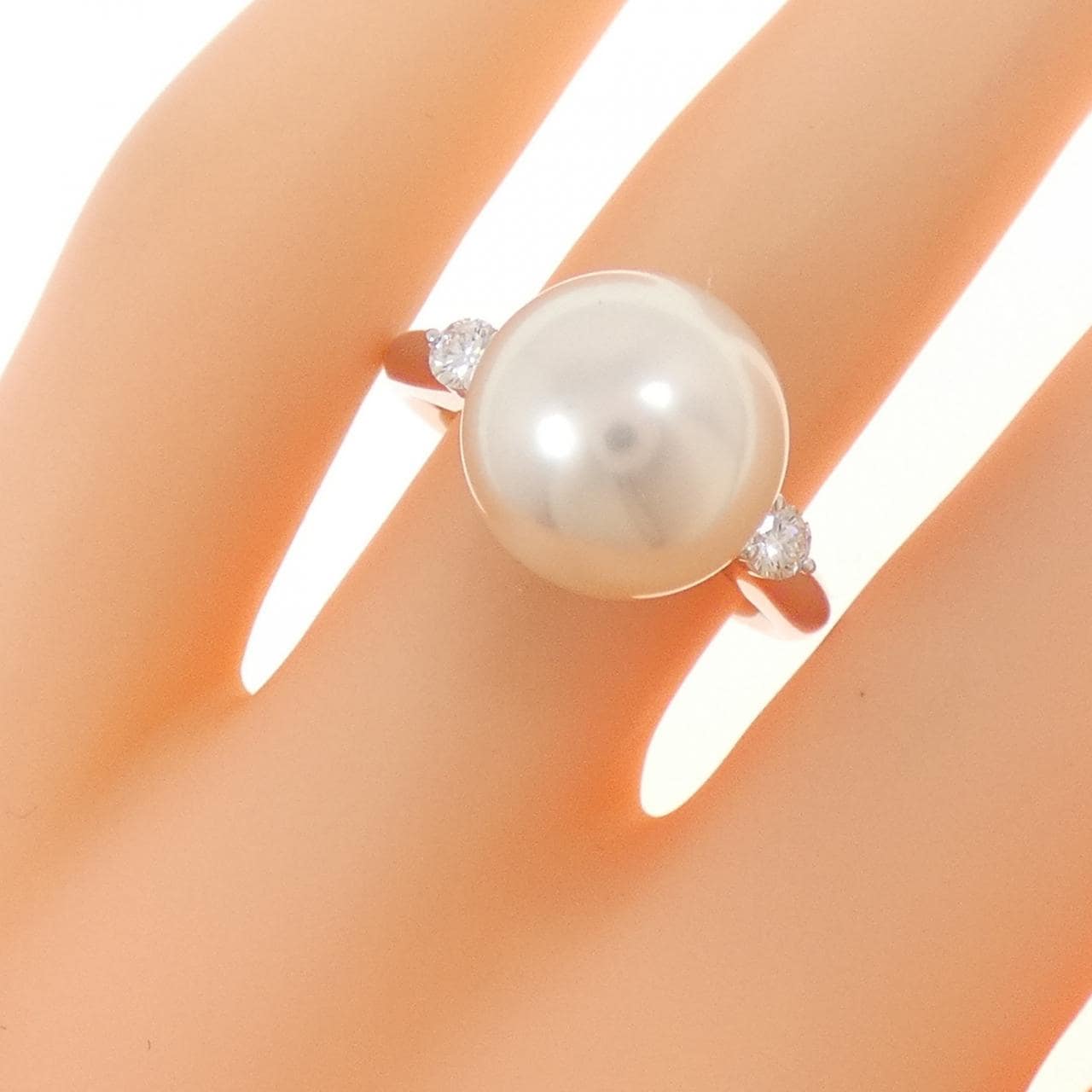 タサキ 白蝶パール リング 11.2mm