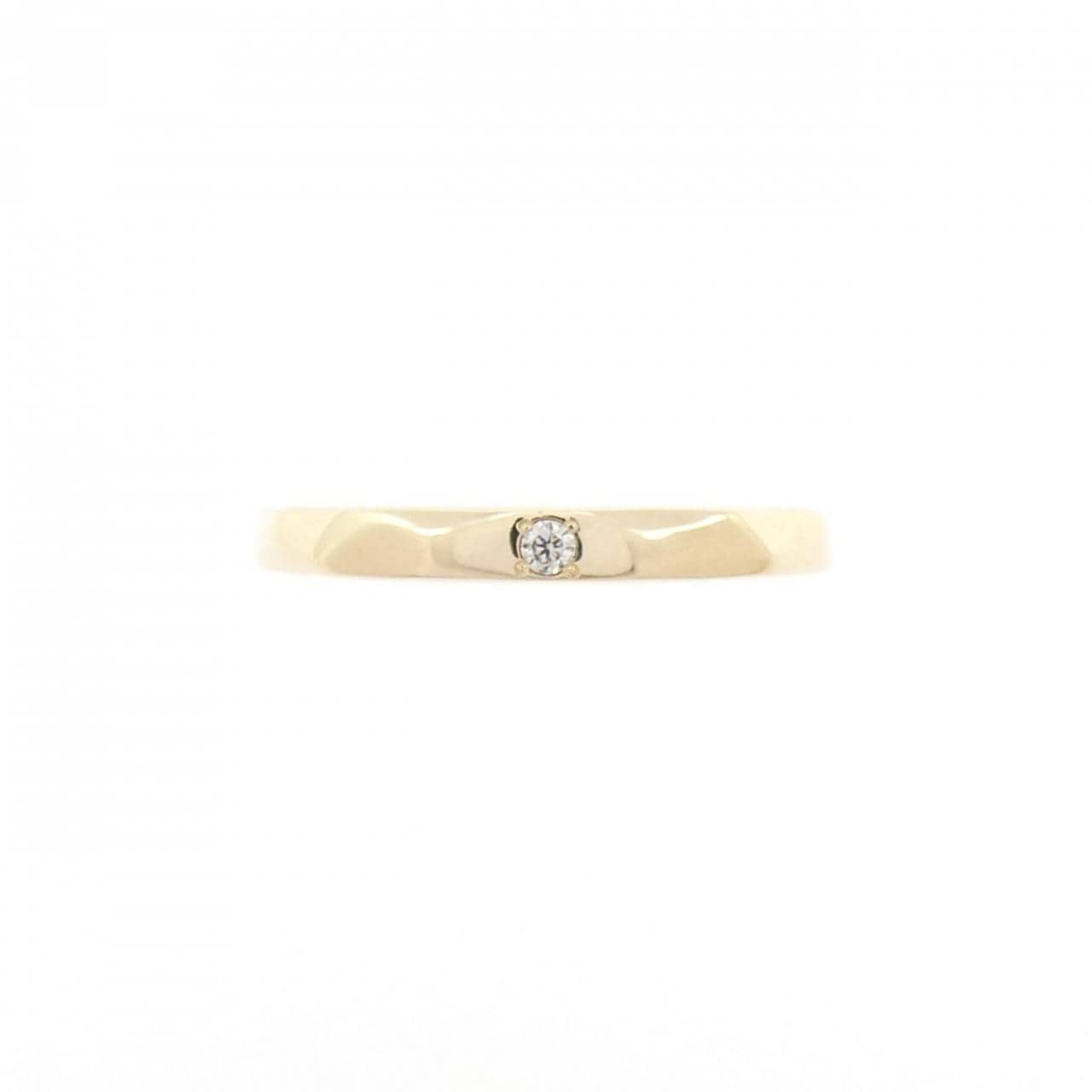 4゜C ダイヤモンド ピンキーリング