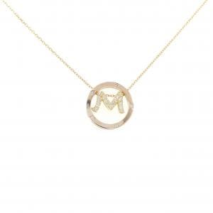 K18YG/K18PG ダイヤモンド ネックレス 0.11CT
