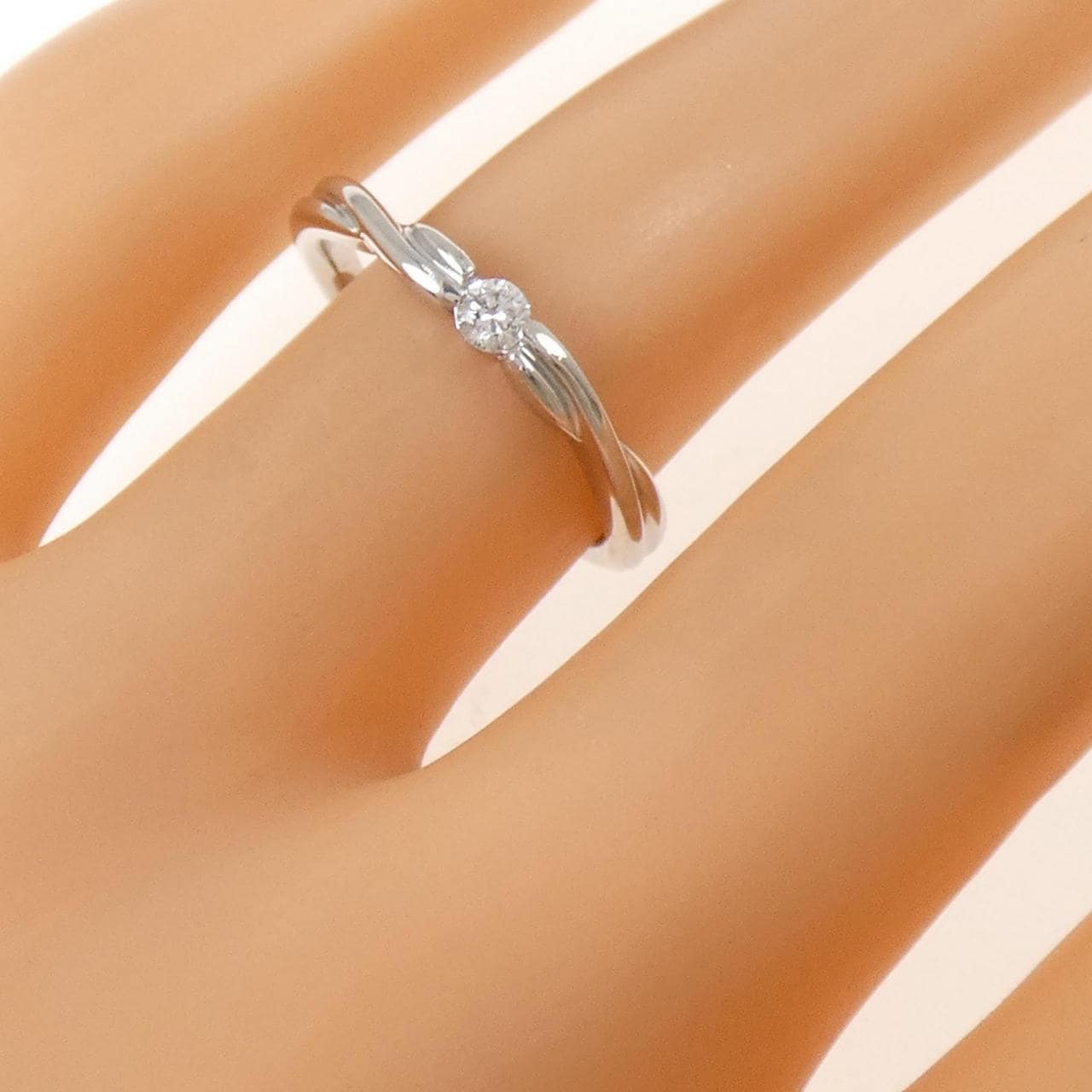 PT900 ダイヤモンド リング 0.10CT