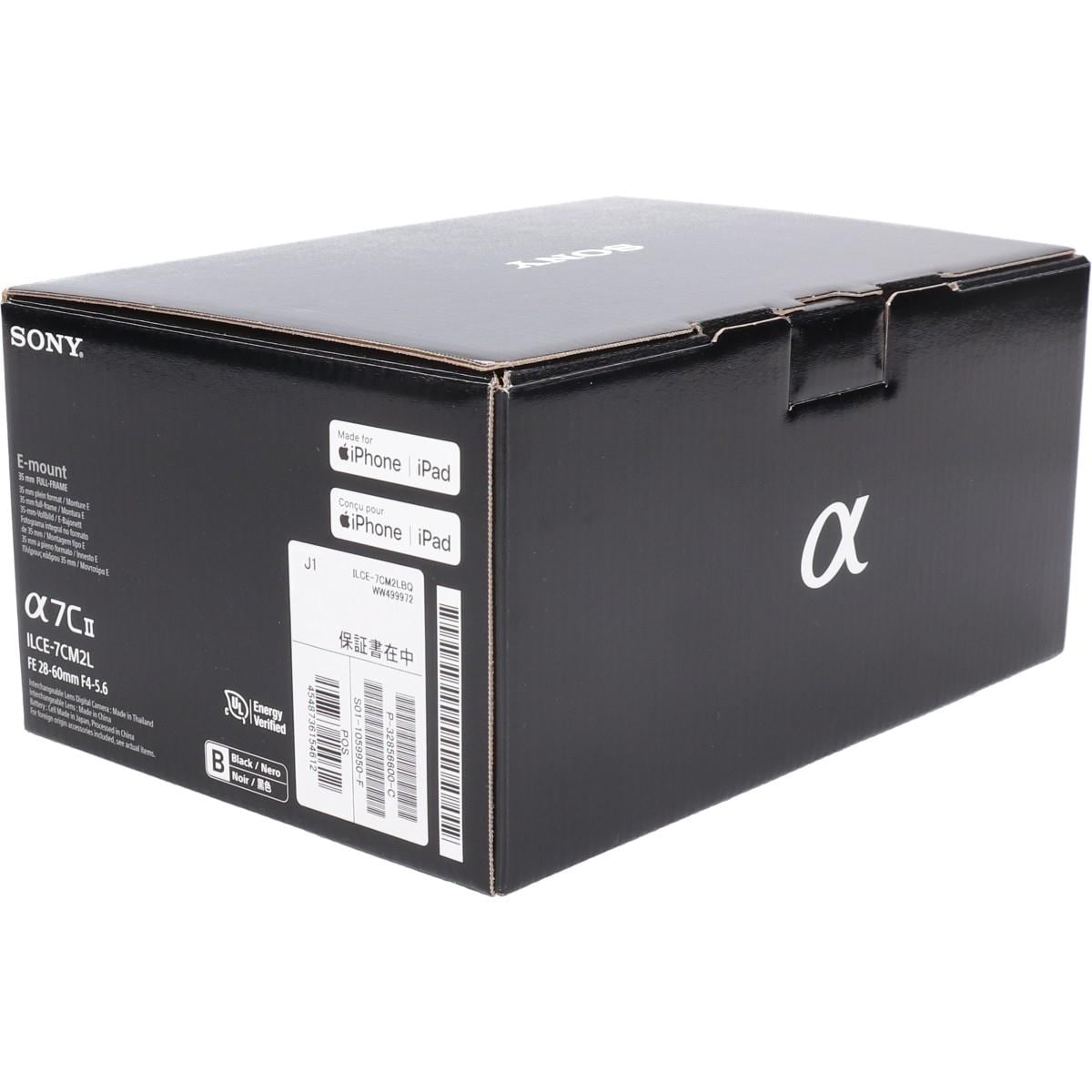 [Unused items] ILCE-7CM2L 28-60 Kit B