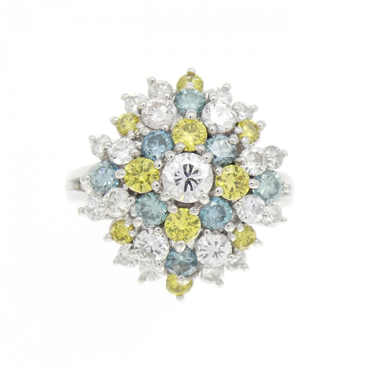 PT900 ダイヤモンド リング 2.22CT