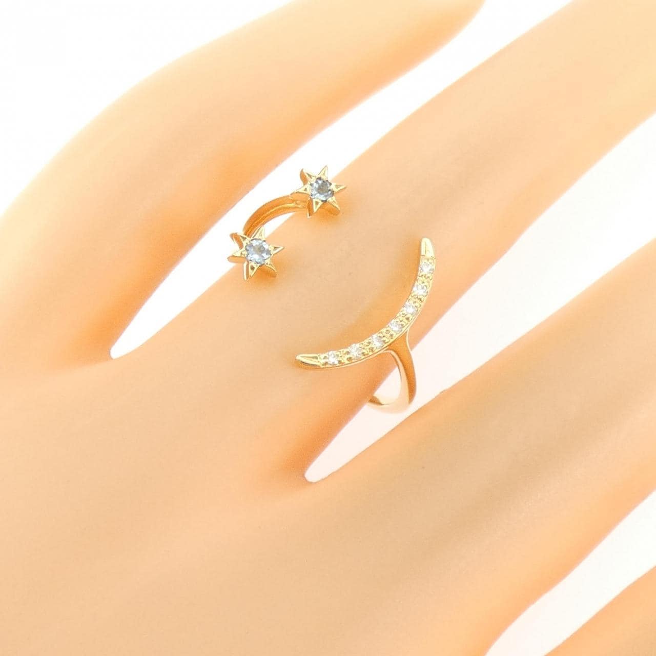 スタージュエリー アクアマリン リング