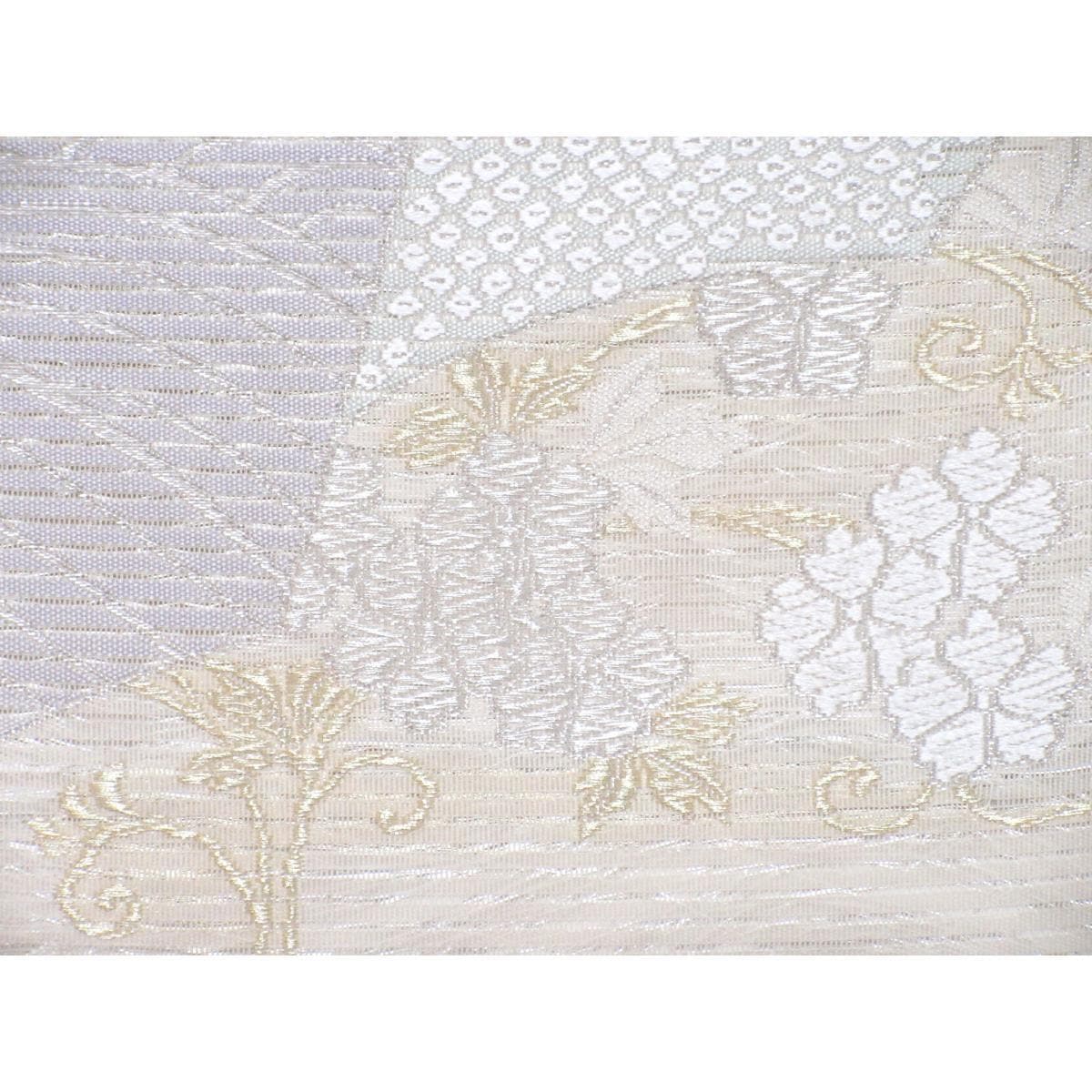 【未使用品】夏袋帯　絽織