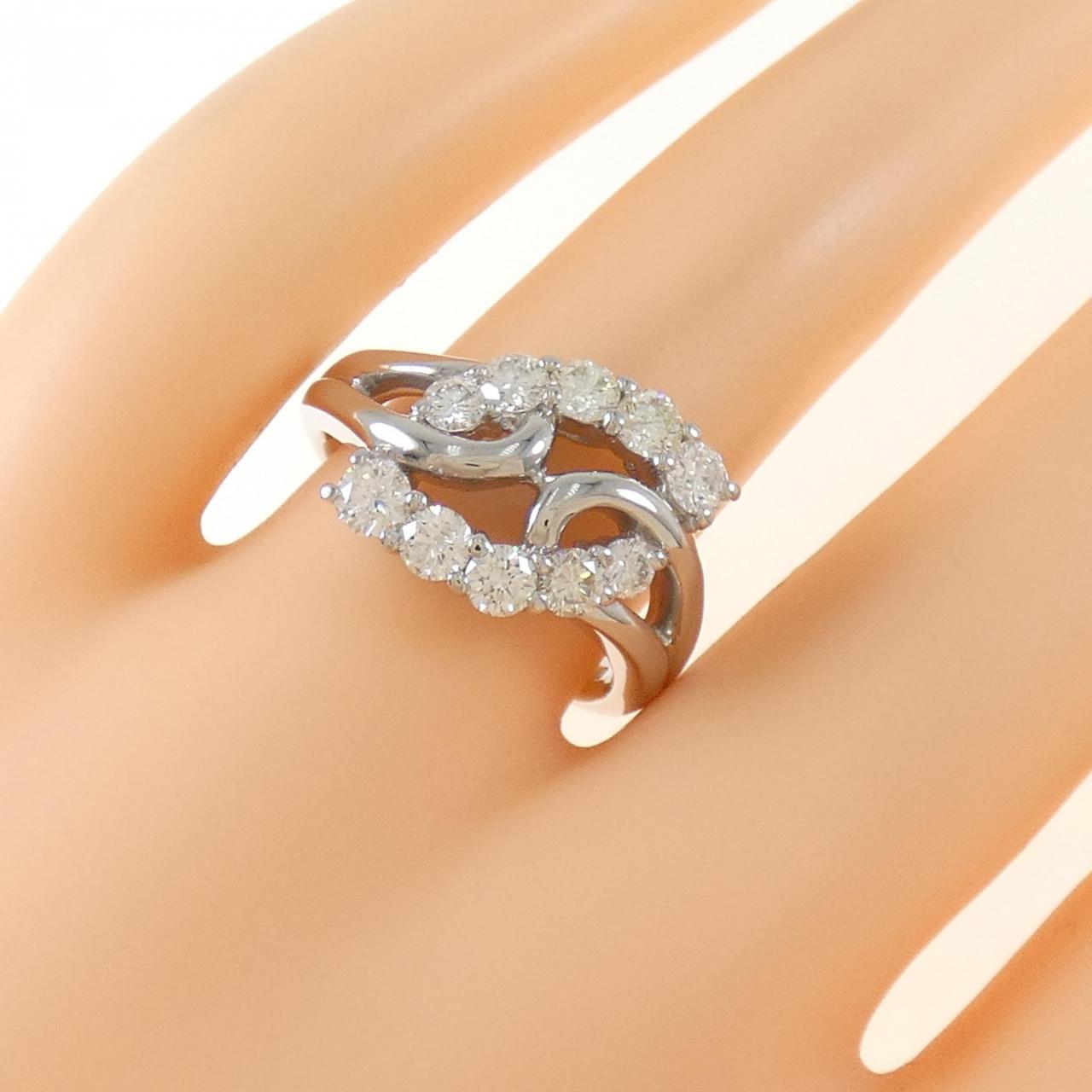 PT900 ダイヤモンド リング 1.00CT