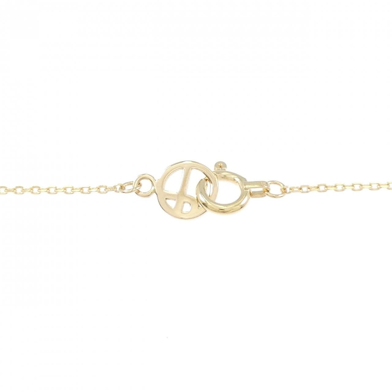 K18YG ダイヤモンド ネックレス 0.22CT