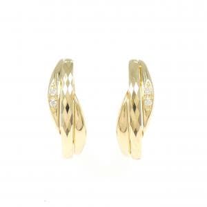 K18YG ダイヤモンド ピアス