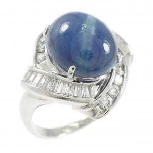 PT900 サファイヤ リング 8.11CT