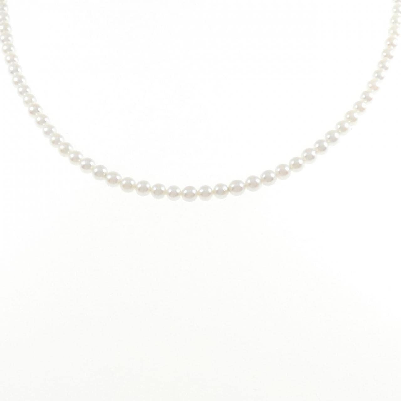 K14WG Akoya pearl necklace 3.0-3.5mm
