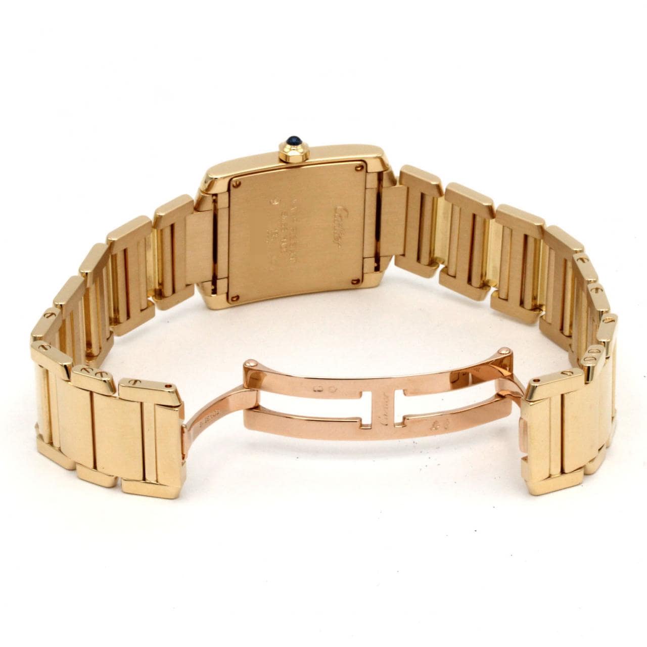 カルティエ タンクフランセーズMM YG W50003N2 YG クォーツ