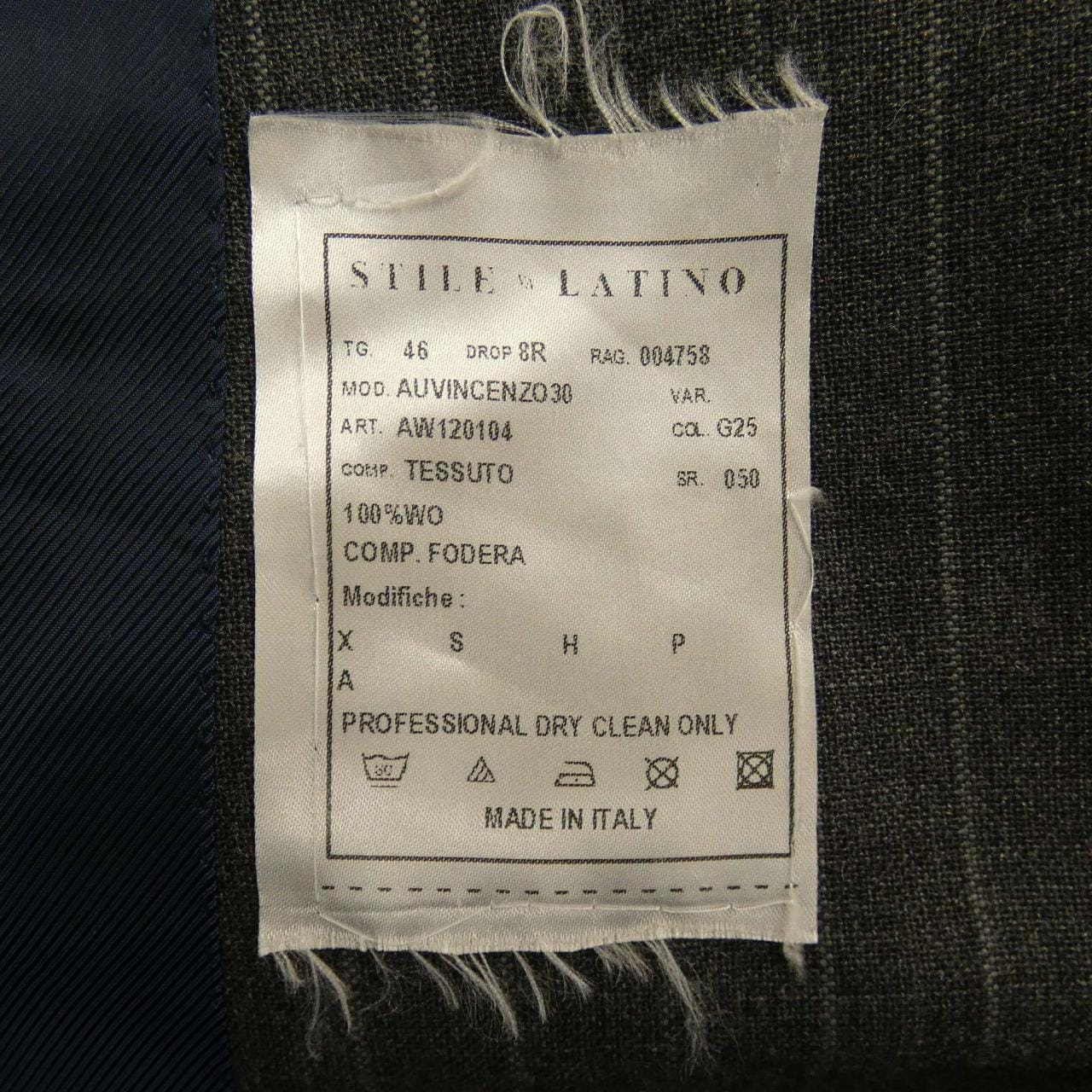 STILLE LATINO AW120104 スーツ