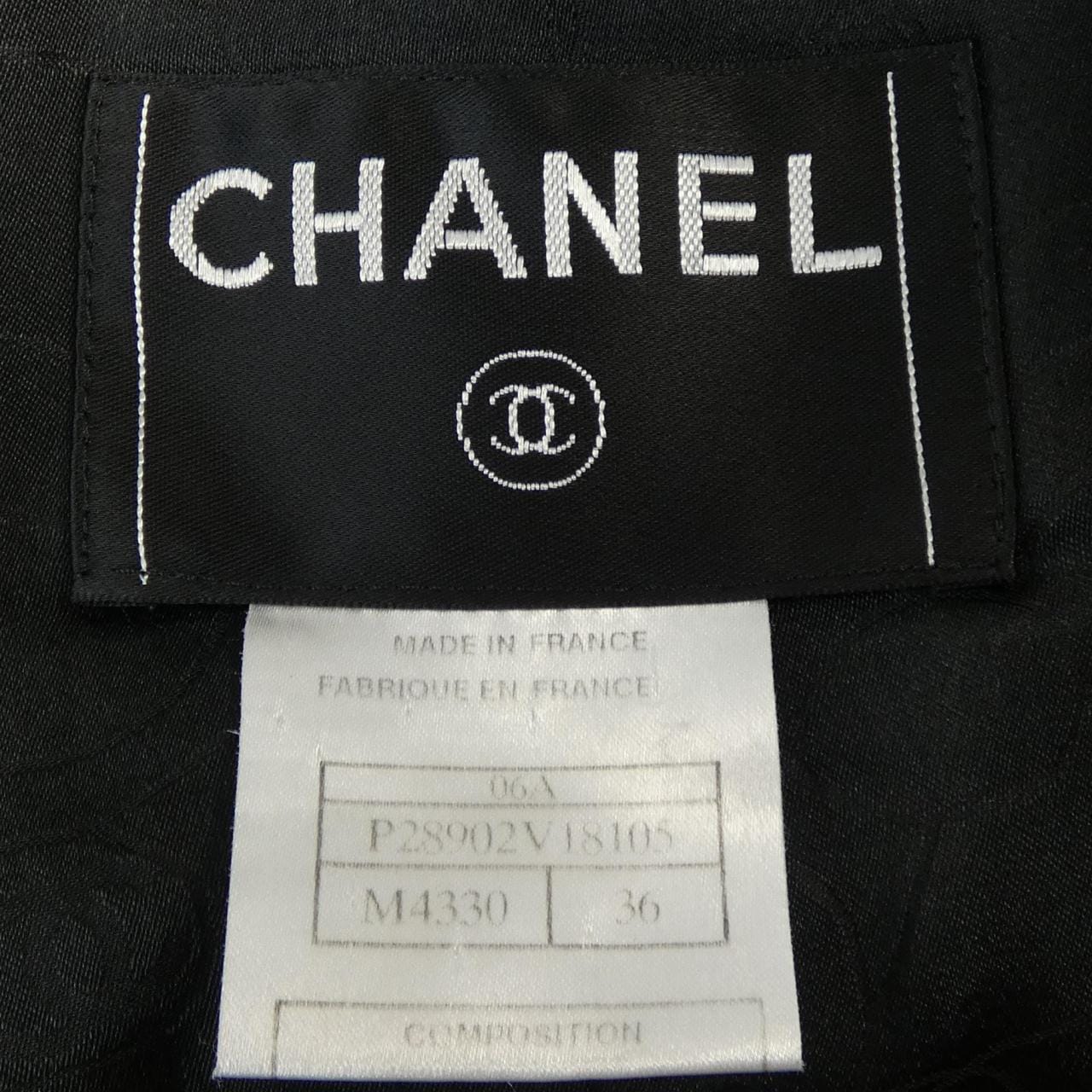 シャネル CHANEL P28902V18105 06A ノーカラージャケット