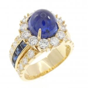 【ヴィンテージ】ヴァンクリーフ&アーペル サファイヤ リング