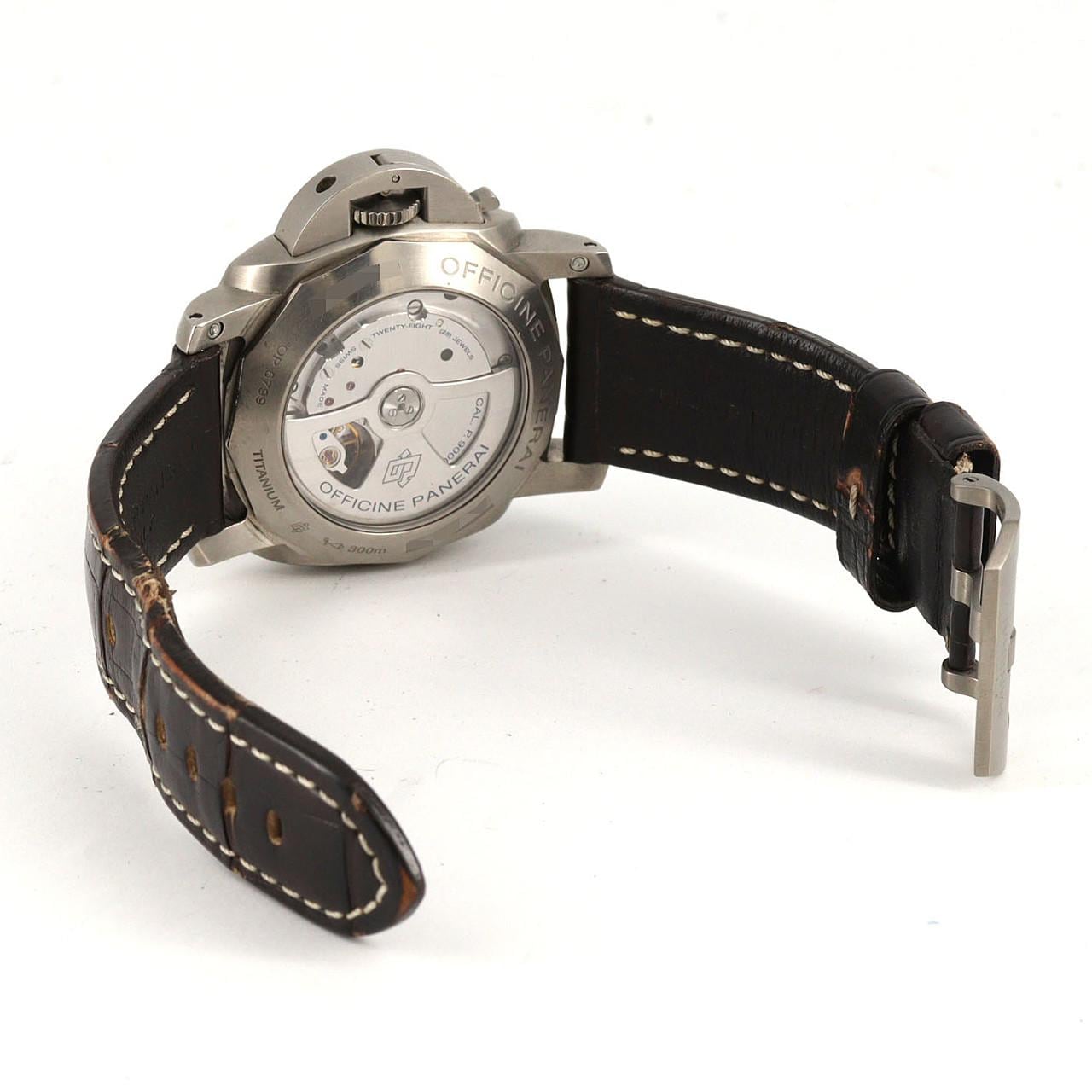 【ノーメンテナンス特価】パネライ ルミノールマリーナ1950 3DAYSチタニオ PAM00351 TI 自動巻