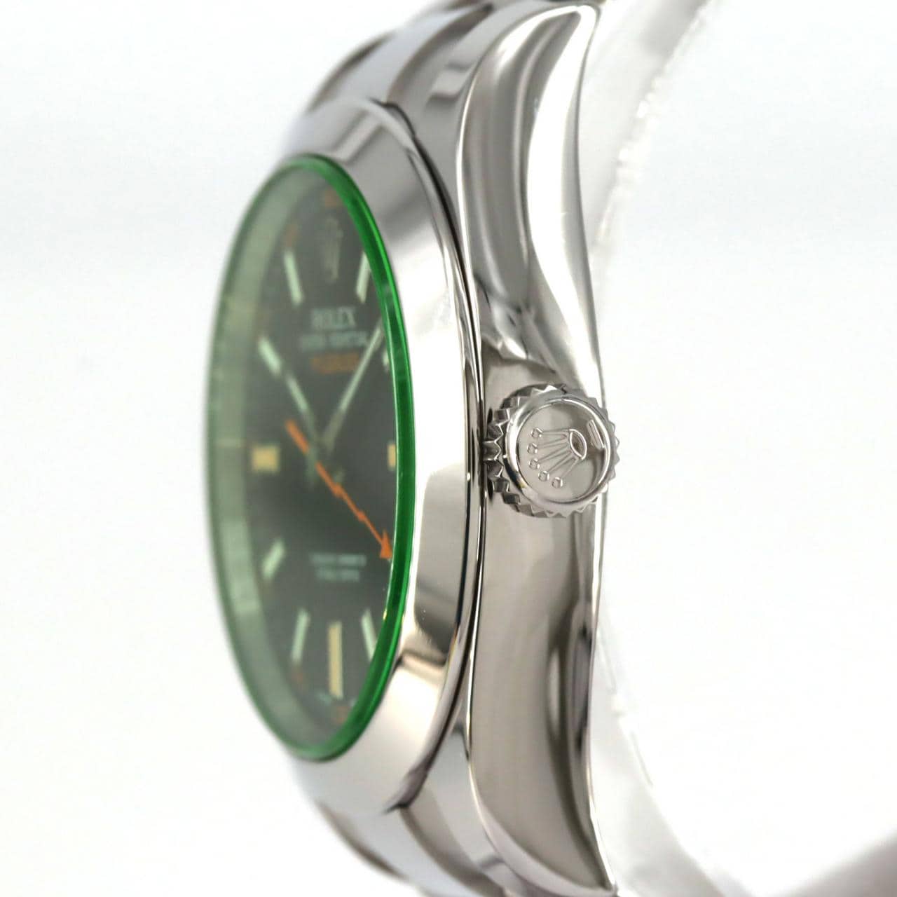 ロレックス ミルガウス 116400GV SS 自動巻 V番