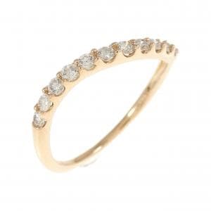 K18PG ダイヤモンド リング 0.30CT