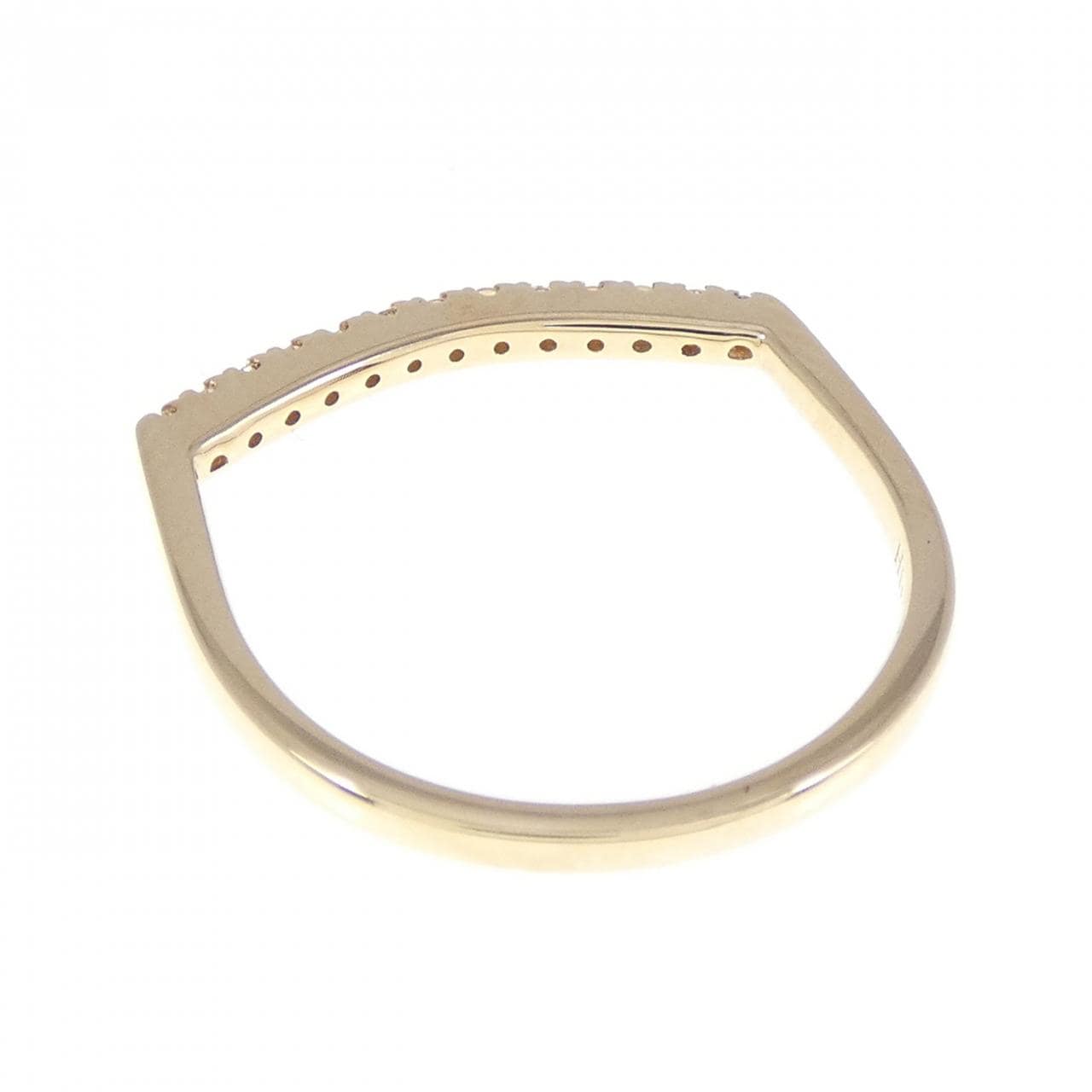 Hirotaka U-Shape Ring 0.06CT