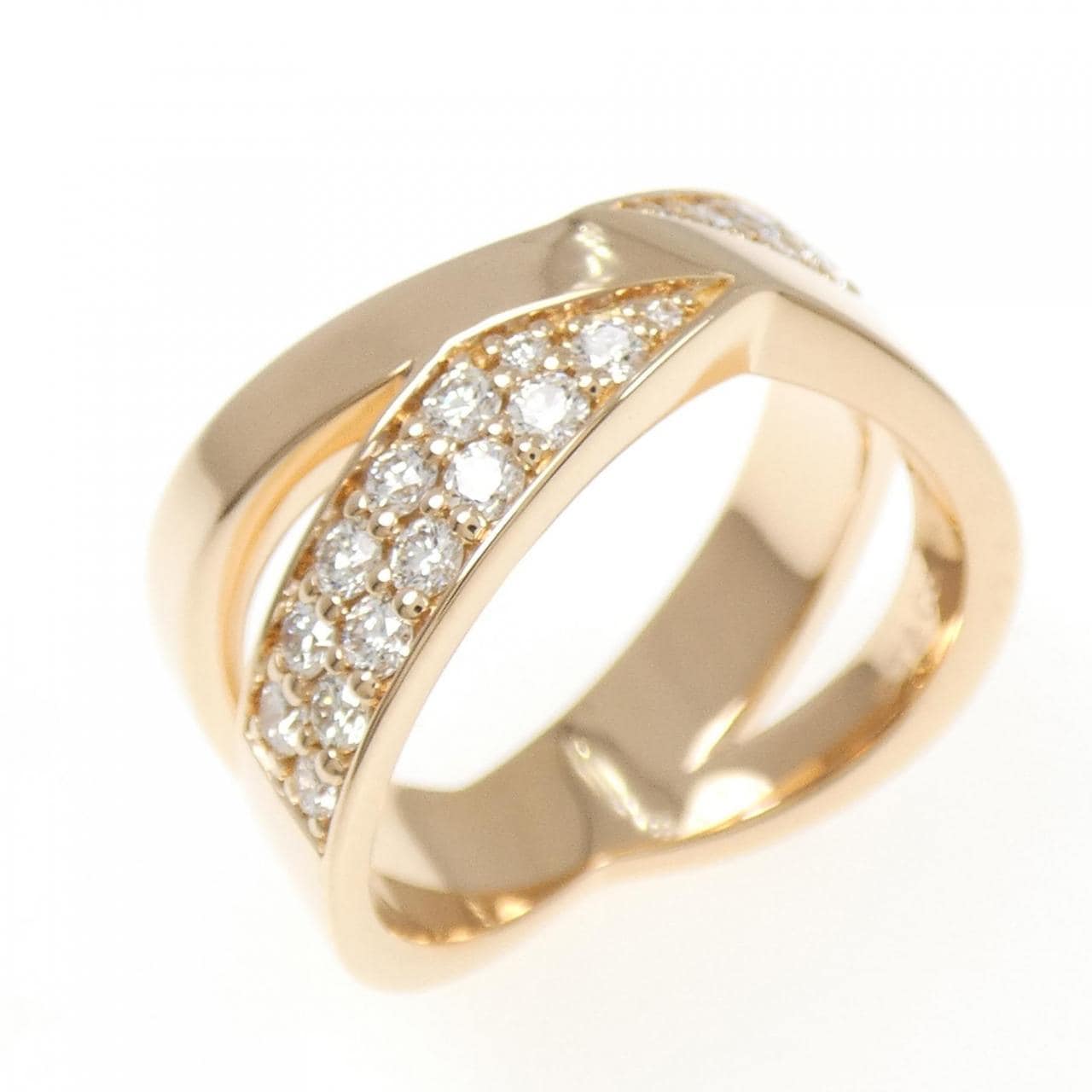 ティファニー Xワイド リング 0.51CT