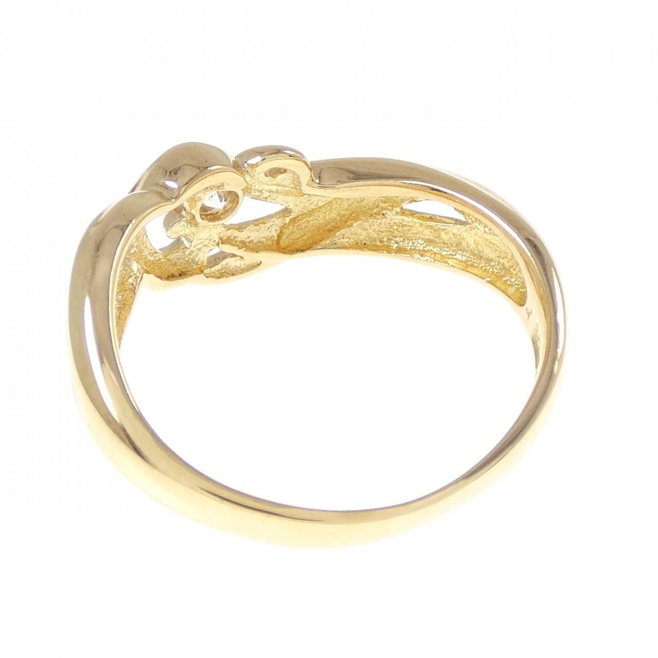 K18YG ダイヤモンド リング 0.10CT