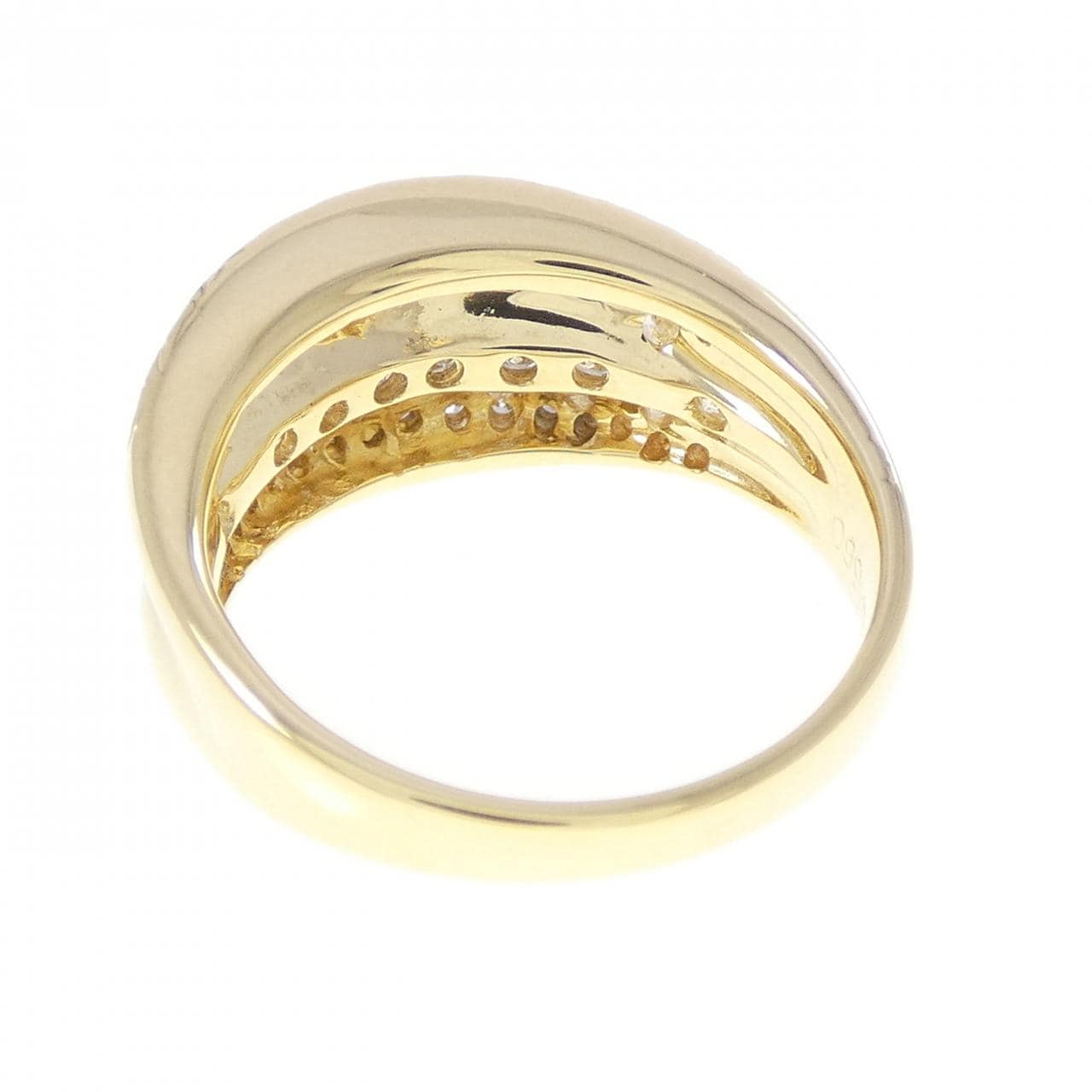 K18YG サファイヤ リング 0.99CT