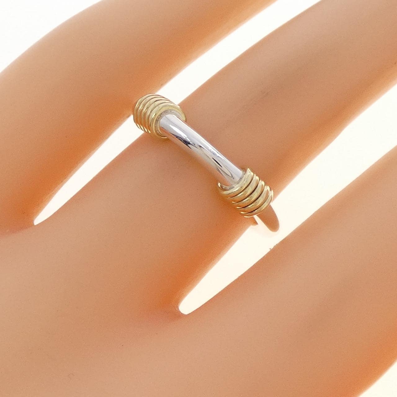 【ヴィンテージ】ティファニー 925/750YG リング