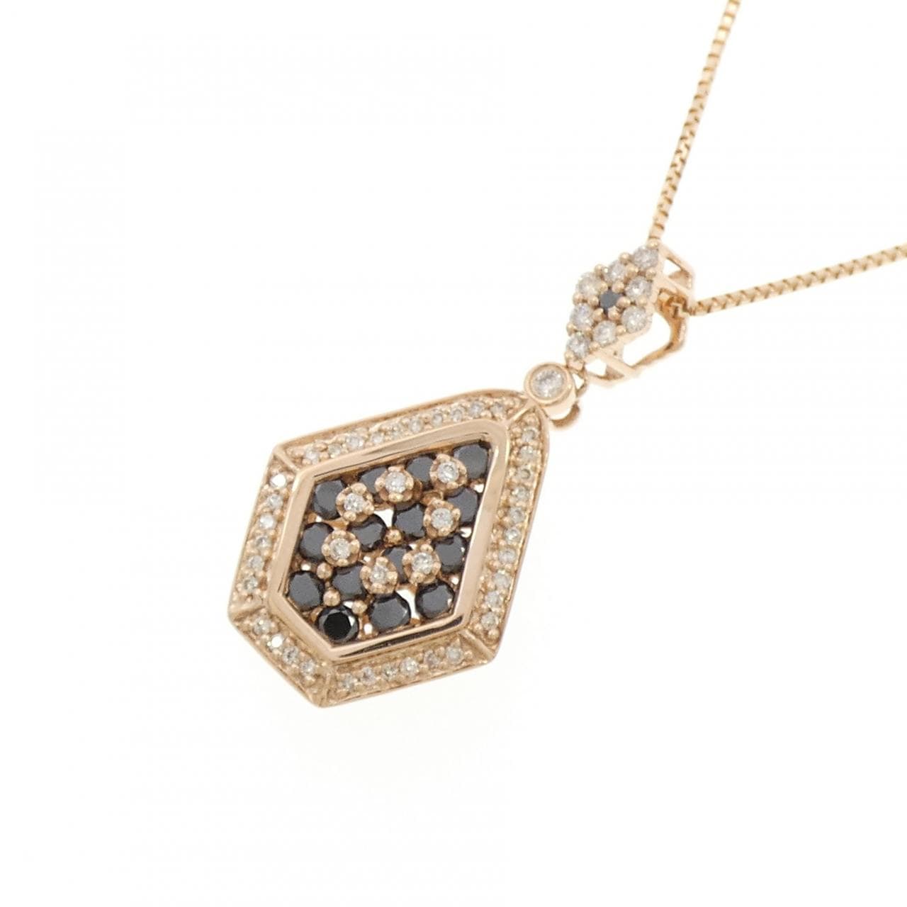 K18PG ダイヤモンド ネックレス 1.00CT