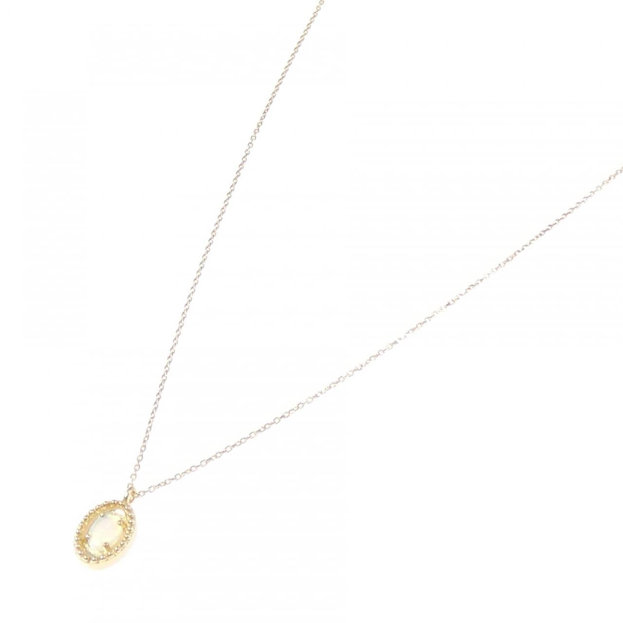 K18YG オパール ネックレス