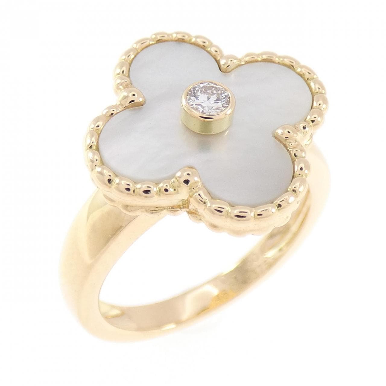 ヴァンクリーフ&アーペル ヴィンテージアルハンブラ リング