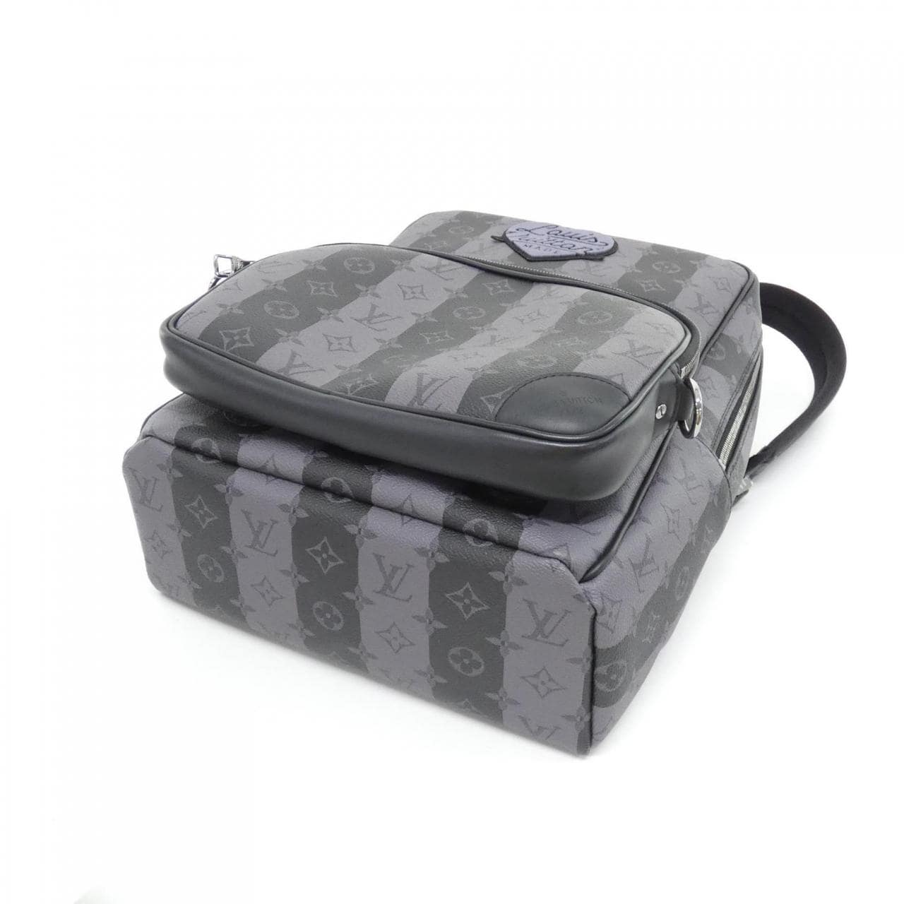 ルイヴィトン モノグラム ストライプ エクリプス(LVス モジュラー バックパック M45962 リュックサック