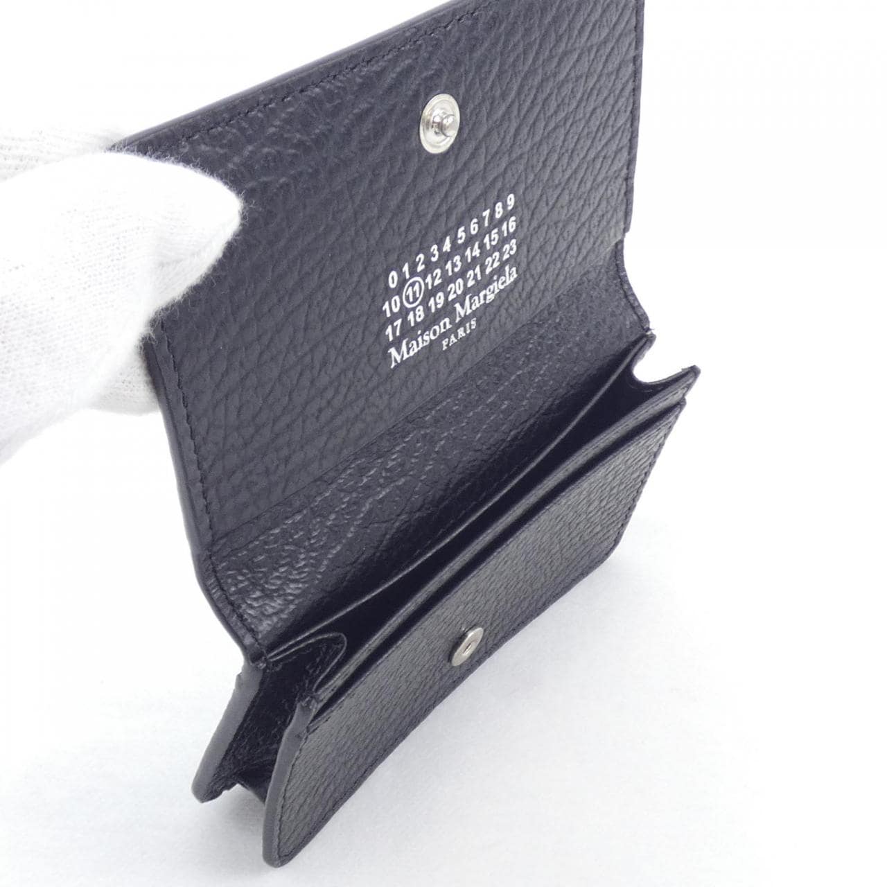 【新品】  Maison Margiela / メゾンマルジェラ | Card Case Wallet カードケース | ブラック | メンズ