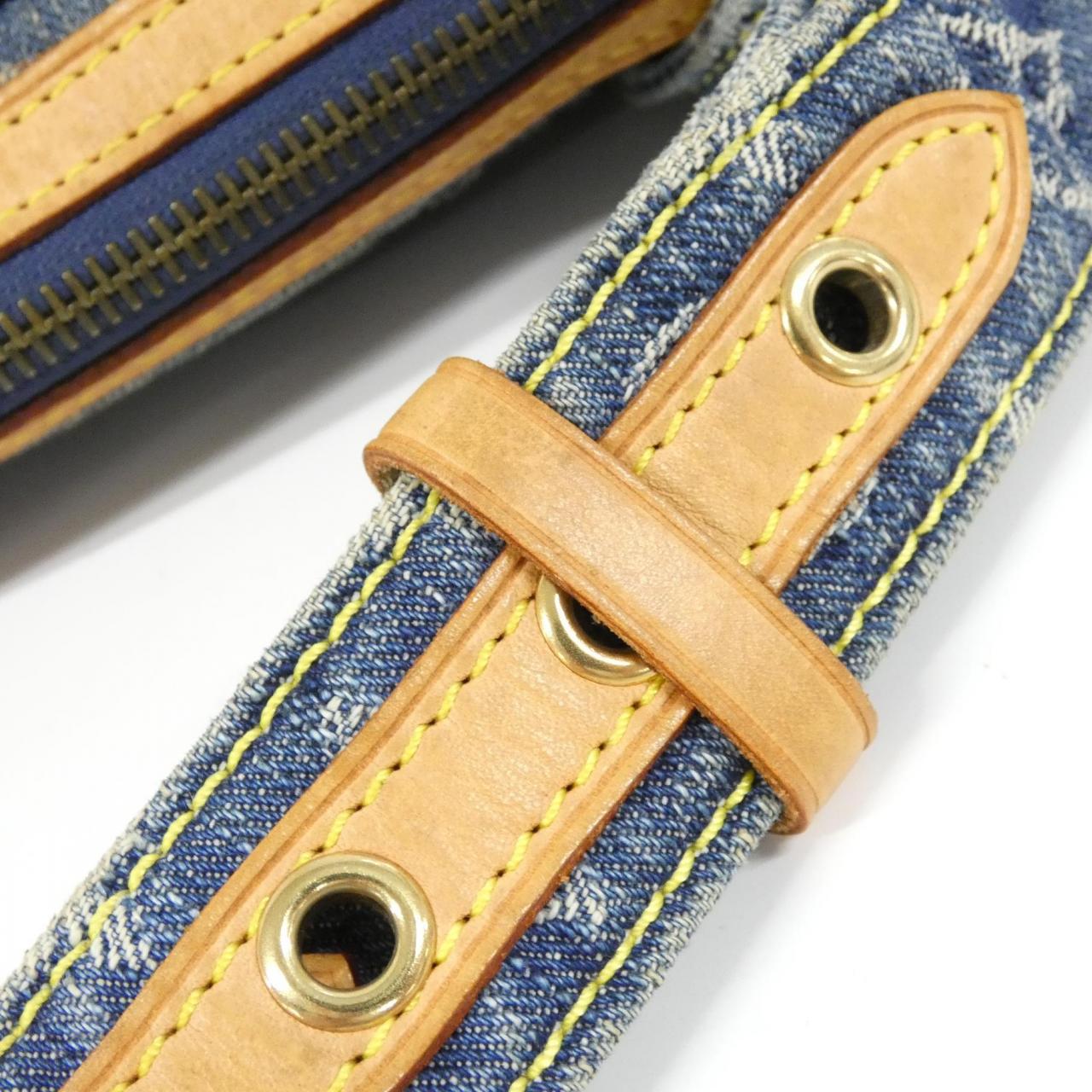 ルイヴィトン モノグラム デニム バムバッグ M95347 ショルダーバッグ