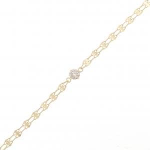 K18YG ダイヤモンド ブレスレット 0.08CT