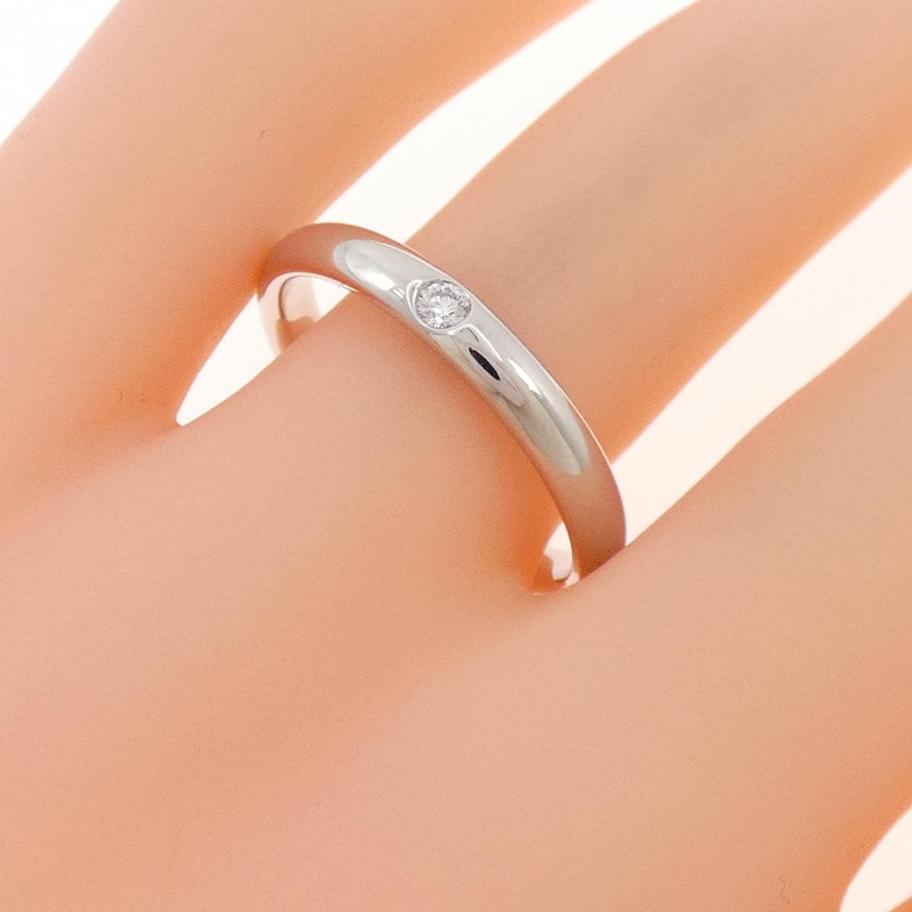 ハリーウィンストン ラウンド マリッジ リング