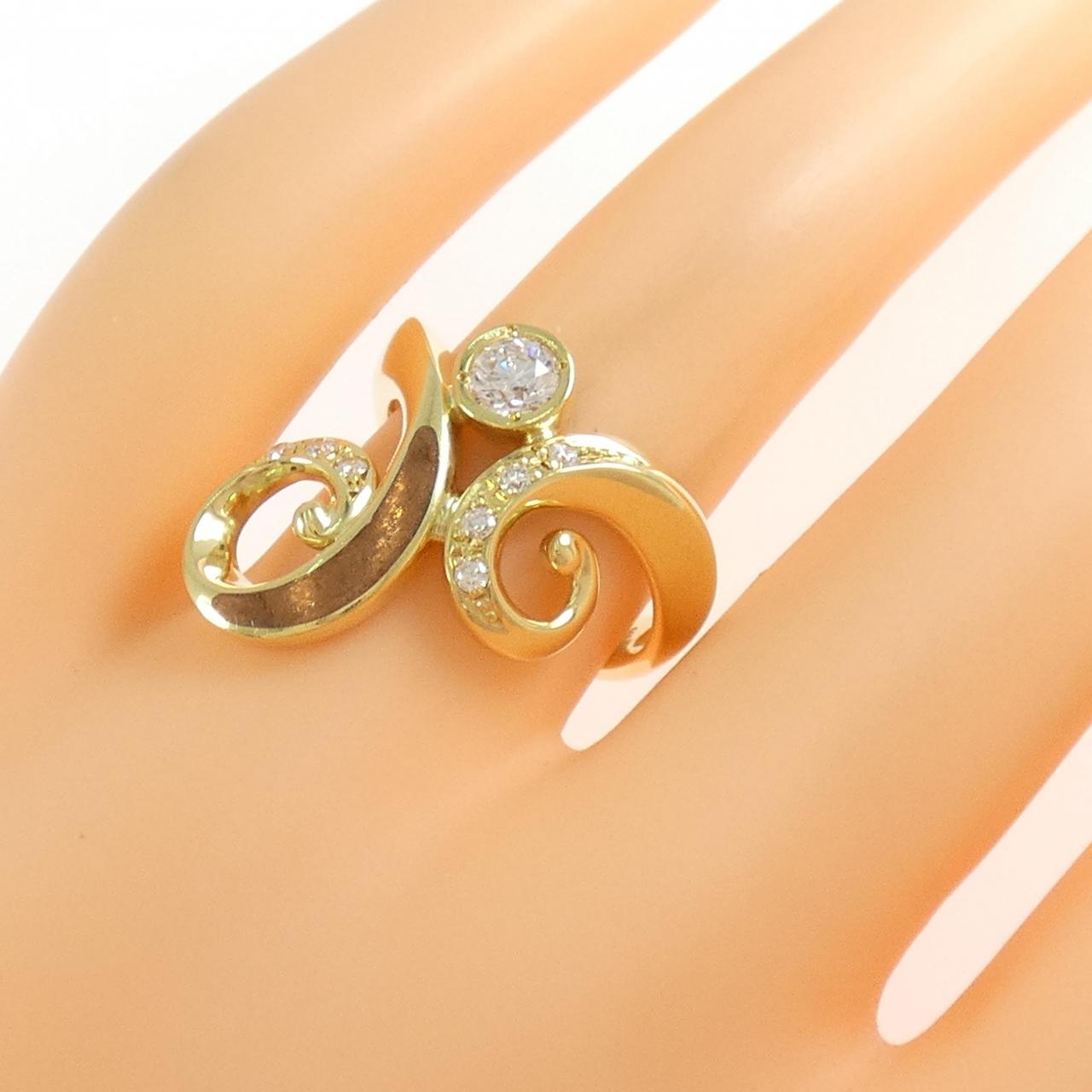 ヤマサキユミコ ダイヤモンド リング 0.276CT