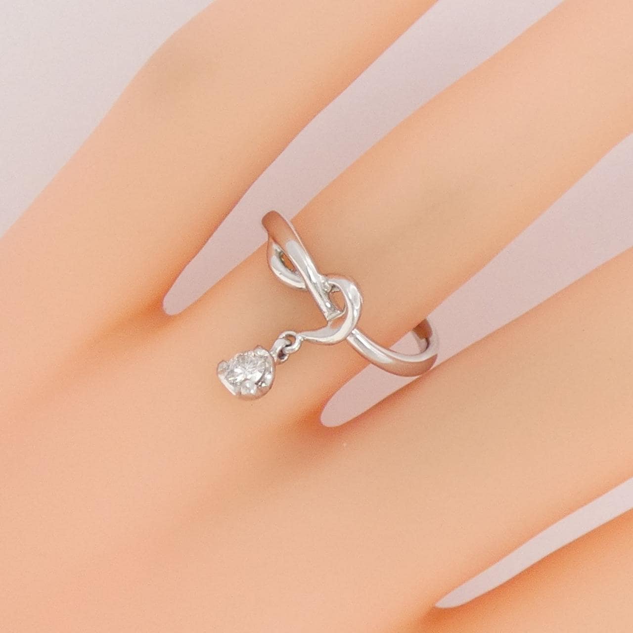 PT900鑽石戒指 0.15克拉