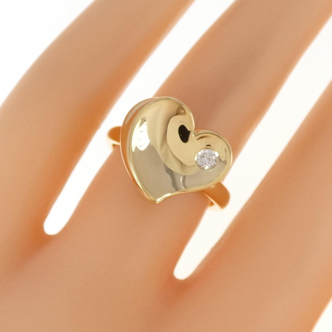 ミキモト ダイヤモンド リング 0.04CT