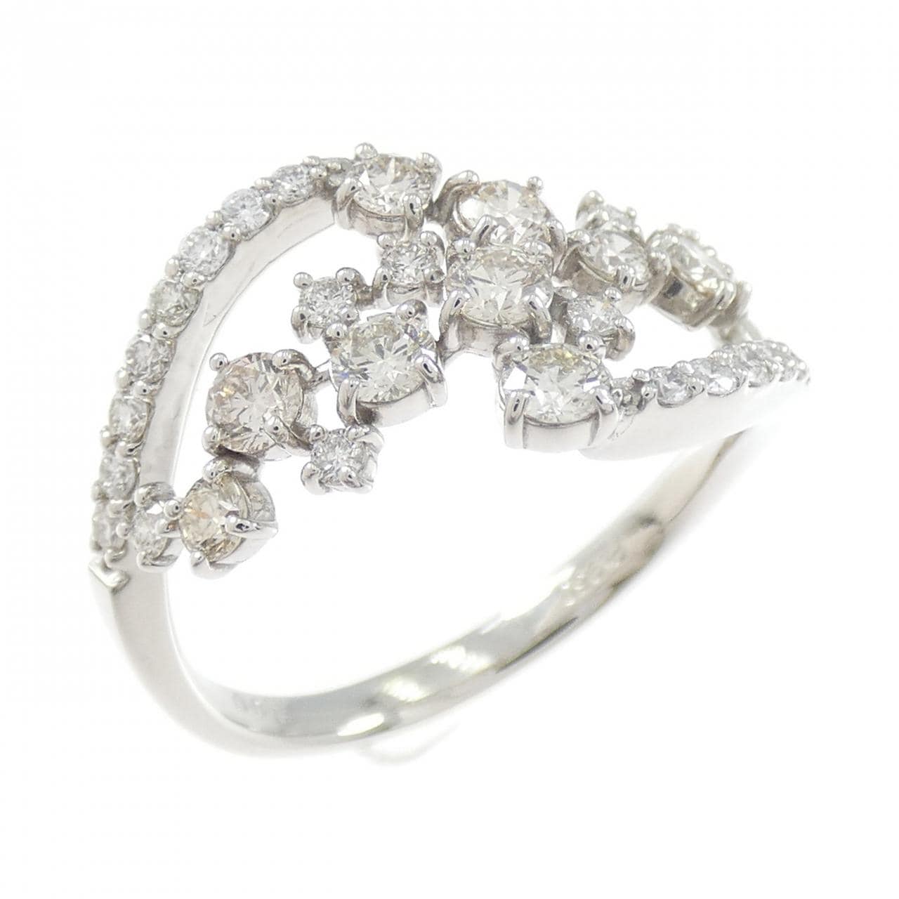 PT950 ダイヤモンド リング 1.00CT