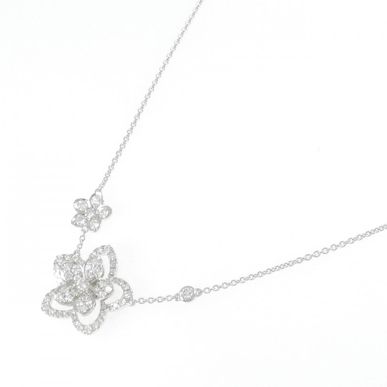 Graff Wildflowers Double Diamond Necklace